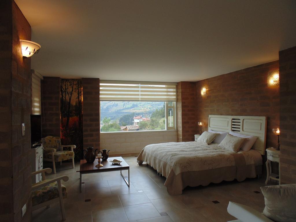 Bella Tierra Hotel Boutique Tibasosa Ruang foto