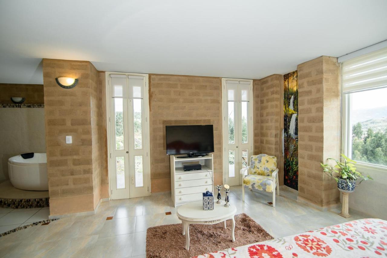 Bella Tierra Hotel Boutique Tibasosa Bagian luar foto