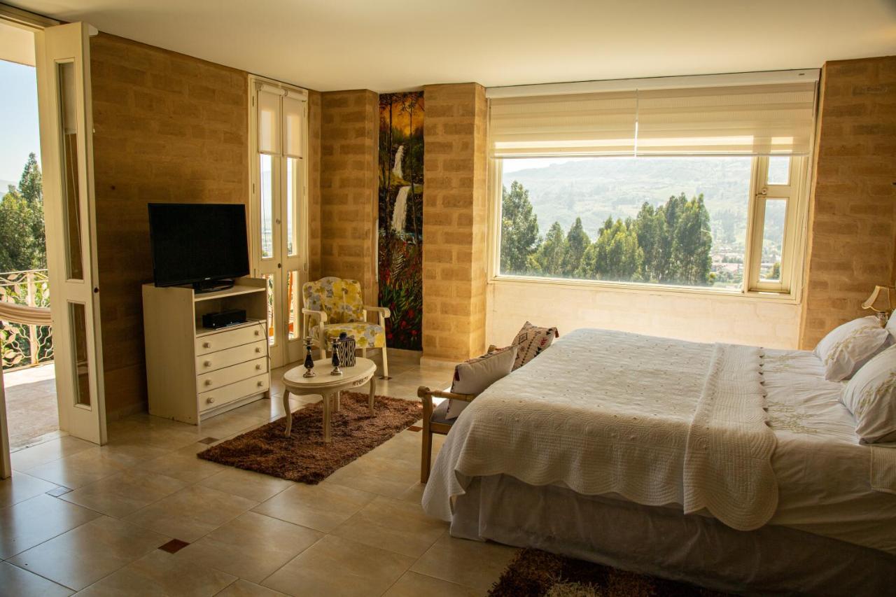 Bella Tierra Hotel Boutique Tibasosa Bagian luar foto