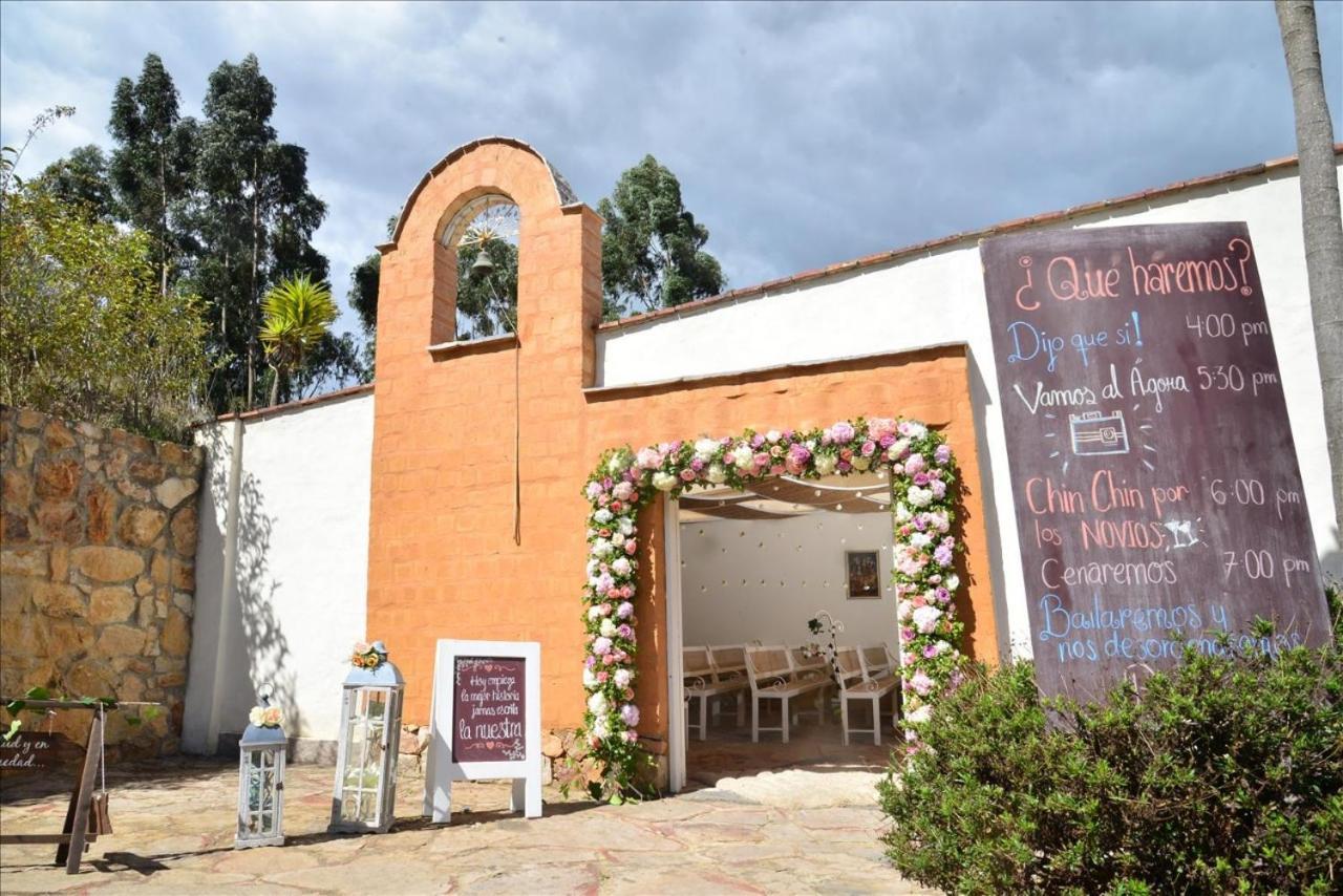 Bella Tierra Hotel Boutique Tibasosa Bagian luar foto